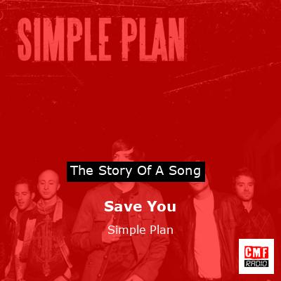 final cover Save You Simple Plan