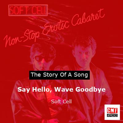 The Story And Meaning Of The Song 'Say Hello, Wave Goodbye - Soft Cell