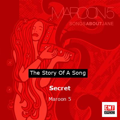 final cover Secret Maroon 5