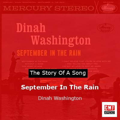 final cover September In The Rain Dinah Washington