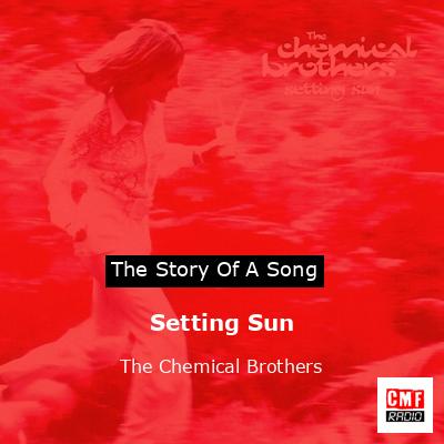 final cover Setting Sun The Chemical Brothers