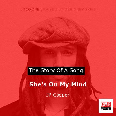 final cover Shes On My Mind JP Cooper