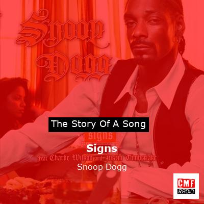 final cover Signs Snoop Dogg