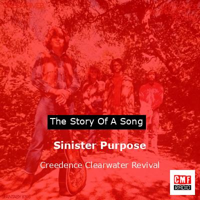 final cover Sinister Purpose Creedence Clearwater Revival