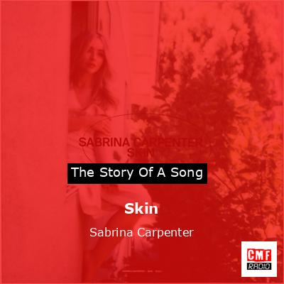 final cover Skin Sabrina Carpenter
