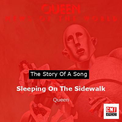 final cover Sleeping On The Sidewalk Queen