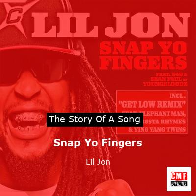 final cover Snap Yo Fingers Lil Jon