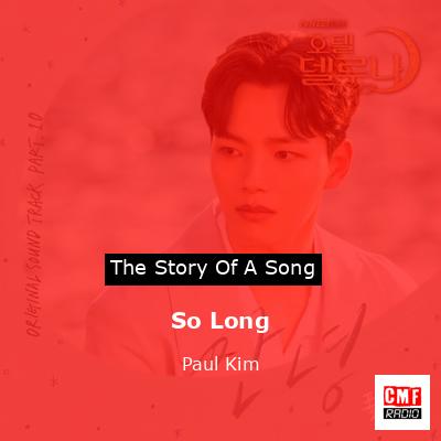 So Long – Paul Kim