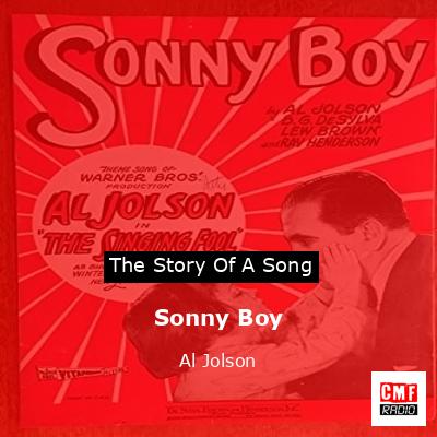 final cover Sonny Boy Al Jolson