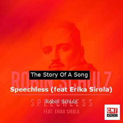 Speechless (feat Erika Sirola) – Robin Schulz