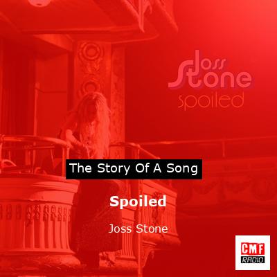 final cover Spoiled Joss Stone