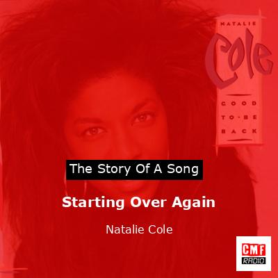 final cover Starting Over Again Natalie Cole