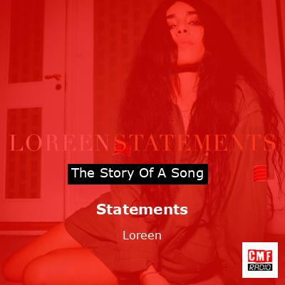 Statements – Loreen