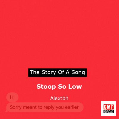 final cover Stoop So Low Alextbh