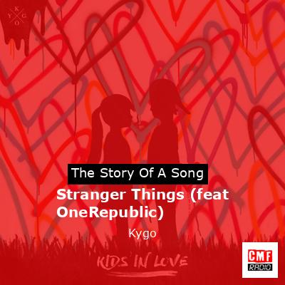 final cover Stranger Things feat OneRepublic Kygo