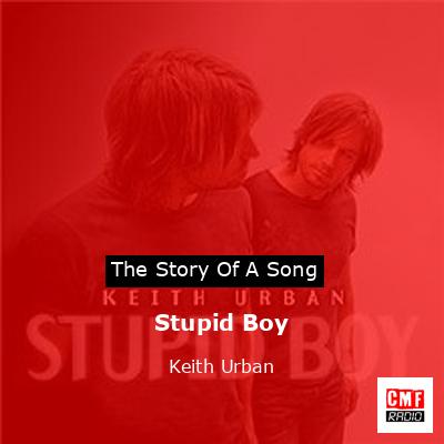 final cover Stupid Boy Keith Urban