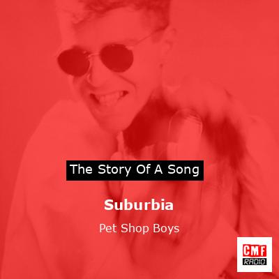 final cover Suburbia Pet Shop Boys