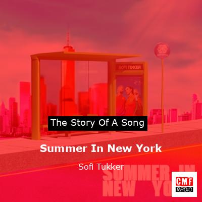 final cover Summer In New York Sofi Tukker