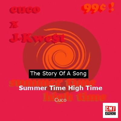 final cover Summer Time High Time Cuco