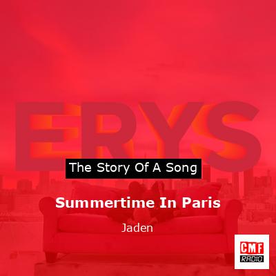 final cover Summertime In Paris Jaden