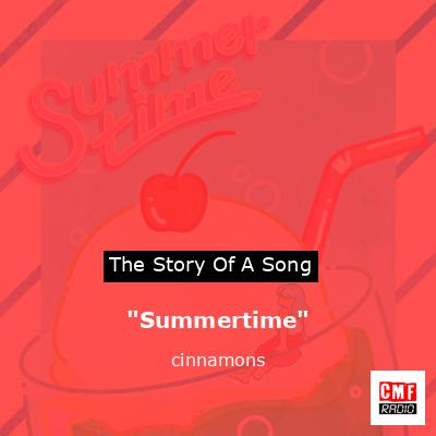 “Summertime” – cinnamons