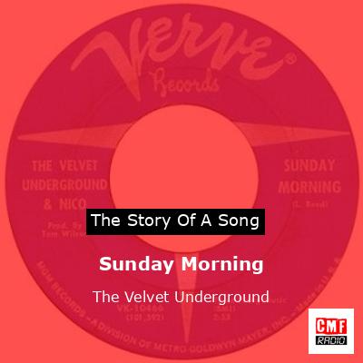 final cover Sunday Morning The Velvet Underground