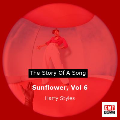 final cover Sunflower Vol 6 Harry Styles