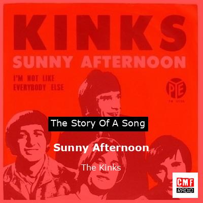 final cover Sunny Afternoon The Kinks