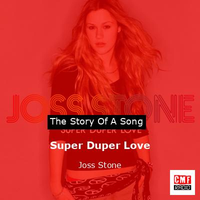 final cover Super Duper Love Joss Stone