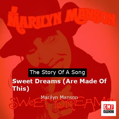 final cover Sweet Dreams Are Made Of This Marilyn Manson