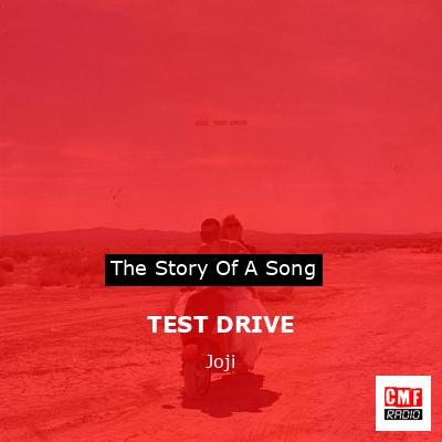final cover TEST DRIVE Joji