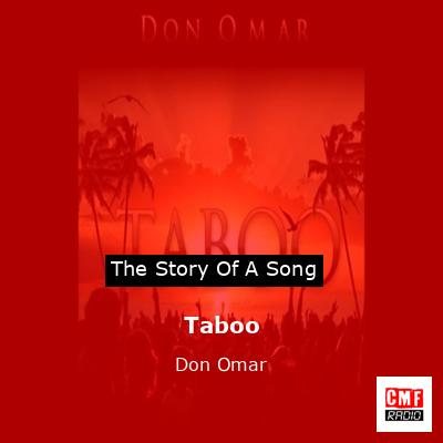 final cover Taboo Don Omar