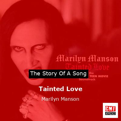 final cover Tainted Love Marilyn Manson
