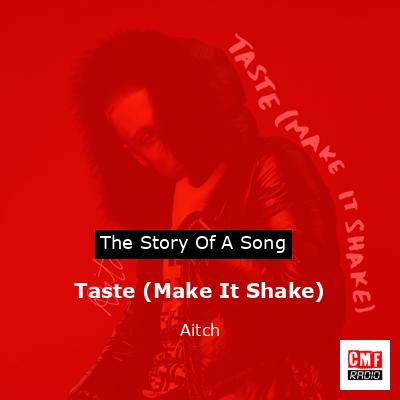 final cover Taste Make It Shake Aitch