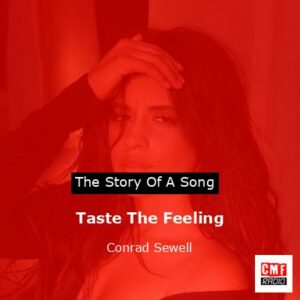 final cover Taste The Feeling Conrad Sewell