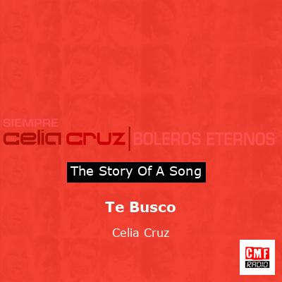 final cover Te Busco Celia Cruz