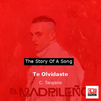 Te Olvidaste – C. Tangana