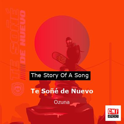 final cover Te Sone de Nuevo Ozuna