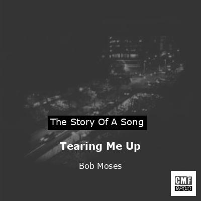 final cover Tearing Me Up Bob Moses