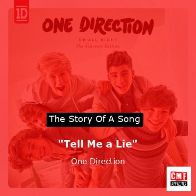 final cover Tell Me a Lie One Direction