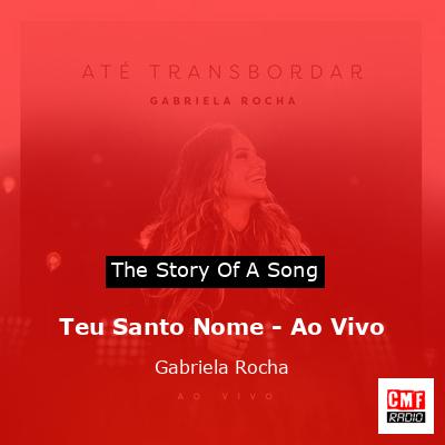 Teu Santo Nome – Ao Vivo – Gabriela Rocha