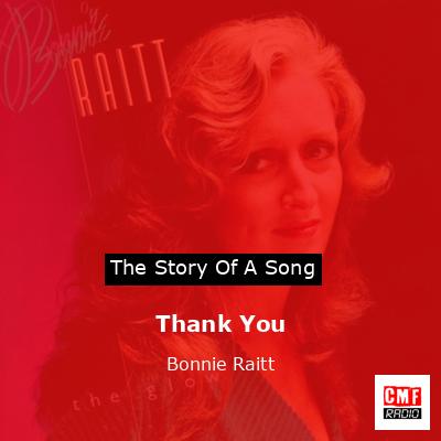 final cover Thank You Bonnie Raitt