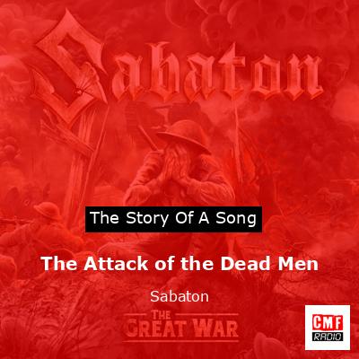 final cover The Attack of the Dead Men Sabaton