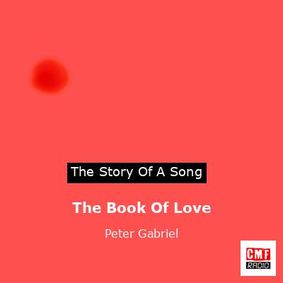 final cover The Book Of Love Peter Gabriel