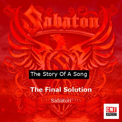 final cover The Final Solution Sabaton