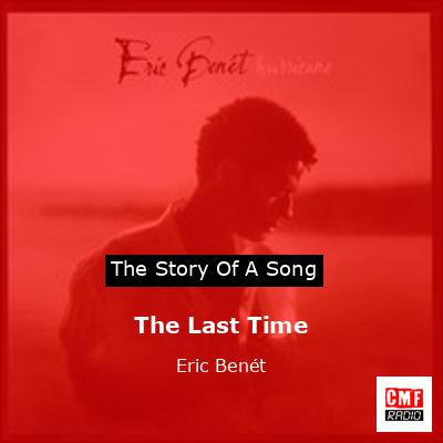 final cover The Last Time Eric Benet