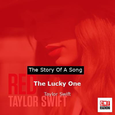 final cover The Lucky One Taylor Swift