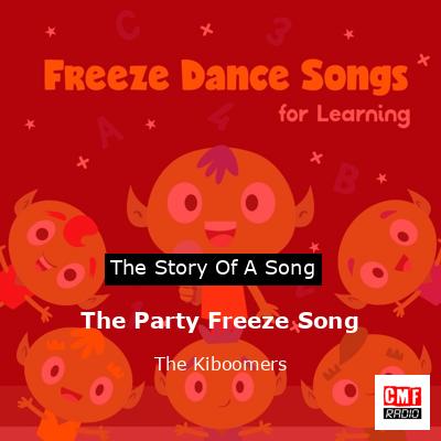 The Kiboomers – Party Freeze Dance Song Lyrics