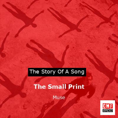 The Small Print – Muse
