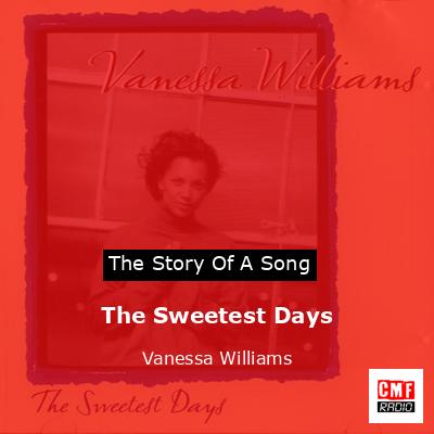 final cover The Sweetest Days Vanessa Williams
